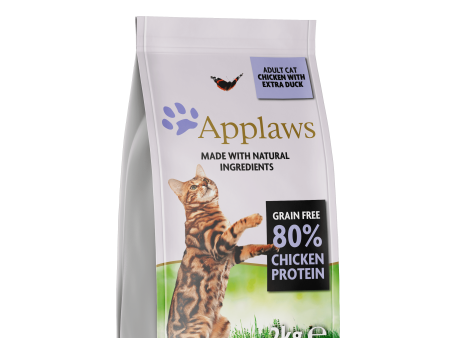 【Applaws】成貓乾糧– 雞肉鴨肉配方 - 2kg | 7.5kg For Cheap