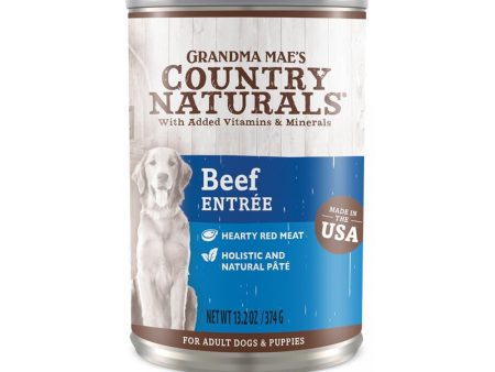 Country Naturals - 牛肉加雞肉高纖狗罐頭 13.2OZ Hot on Sale