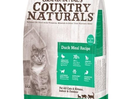 Country Naturals - 鴨肉亮毛護膚 全貓種配方  3lbs | 6lbs | 12lbs Supply