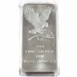 10oz. Eagle Design Silvertowne .999 Fine Silver Bar (No Tax) Sale