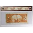 BC-5 1935 Canada $5 Osborne-Towers, English, BCS Certified VF-25 (Rust, Faded) Online Hot Sale