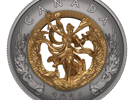 2024 Canada $50 Allegory of Freedom Fine Silver (No Tax) on Sale