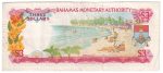 Bahamas 1968 3 Dollar Note, Pick #28a, VF (tear) on Sale