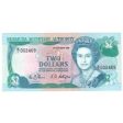 Bermuda 1988 2 Dollar Note, Pick #34a, AU For Cheap