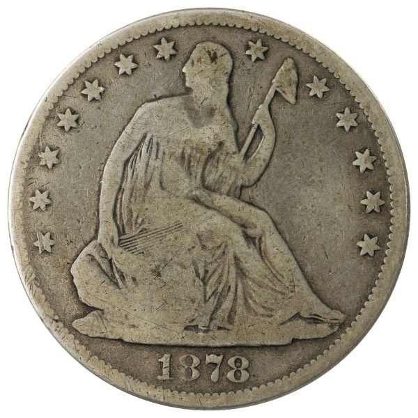 1878 USA Half Dollar G-VG (G-6) $ Fashion