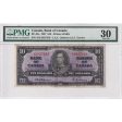 BC-24a 1937 Canada $10 Osborne-Towers, A D, PMG Certified VF-30 Online