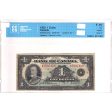 BC-1 1935 Canada $1 Osborne-Towers, English, Series A, Check C, CCCS Certified F-15 Sale