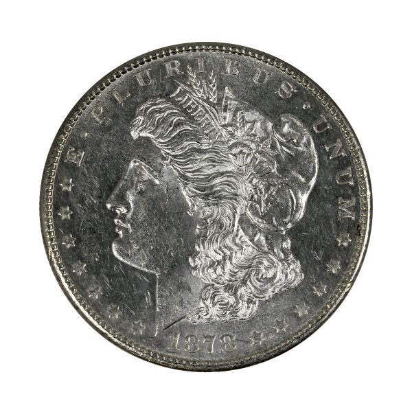 1878 S USA Dollar AU-UNC (AU-55) Deep Mirror Proof Like $ Online Hot Sale