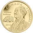 2011 Canada $5 Gold 75th Ann. 1st Blood Transfusion Vehicle (No Tax) Fashion