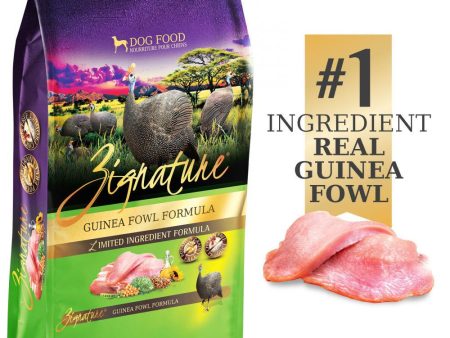 Zignature Limited Ingredient Diet Grain Free Guinea Fowl Recipe Dry Dog Food Online Sale